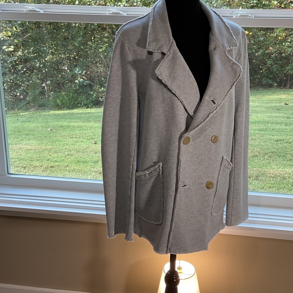 Women’s Frank & Eileen Gray Double-Breasted Jacket
